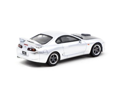 Toyota Supra Silver with Black Bonnet