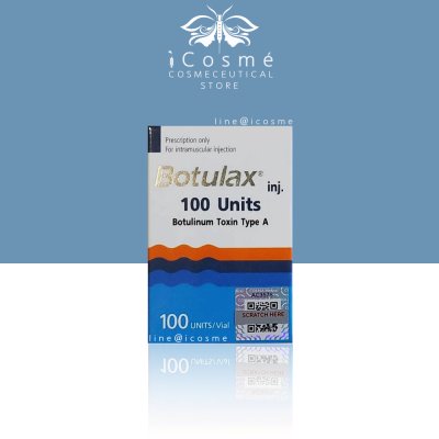 Botulax100u  โบทูแล็ก100ยู  โบท็อก โบเกาหลี Botox