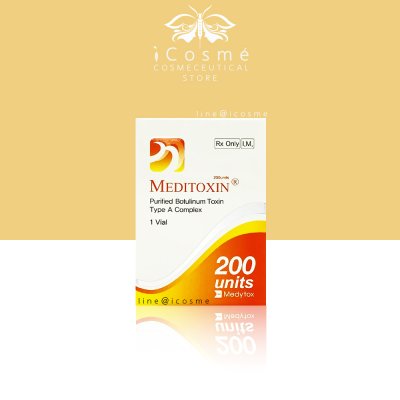 Meditoxin100u  เมดิท็อก100ยู  โบท็อก โบเกาหลี Botox