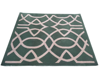 Custom-made rugs made from New Zealand wool.