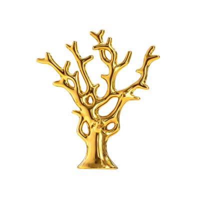 Home decor HC359 Dim L25xH30 cm Gold