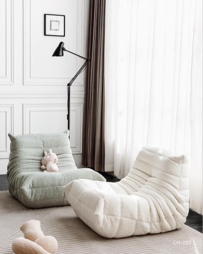 เก้าอี้สตูล CH292(White) Dim L65xW78xH54 cm