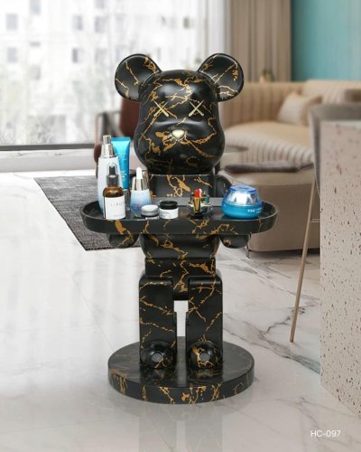 ของตกแต่งบ้าน HC097(Black) Dim L40xW40xH70 cm