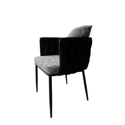 เก้าอี้ CH731 Dim L50xW55xH70 cm Gray