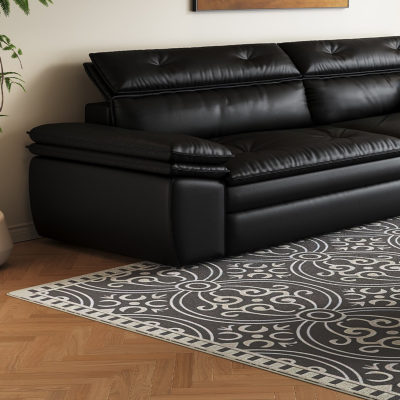 SOFA MJHOMEDESIGNS SF320 BLACK L180XW100XH80 CM