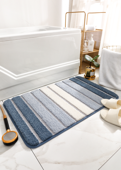 Doormat Carpet 01 ขนาด 40x 60 cm สีน้ำเงิน