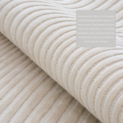 Hand Woven Round Rug -001a