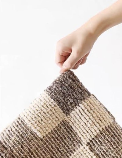 Doormat Carpet 33 ขนาด 50 x 80 cm สีเทา