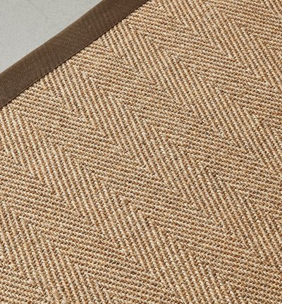 Fishbone Series ขนาด 100 x 150 cm น้ำตาล