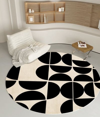 Soft round carpet 09 ขนาด 200 cm V1