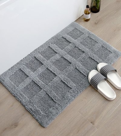 Doormat Carpet04 ขนาด 40x 60 cm (สีเทา)