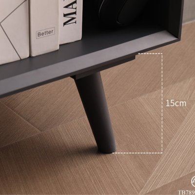 ตู้เก็บของ TB789 DarkGrey Dim L100xW32xH85 cm