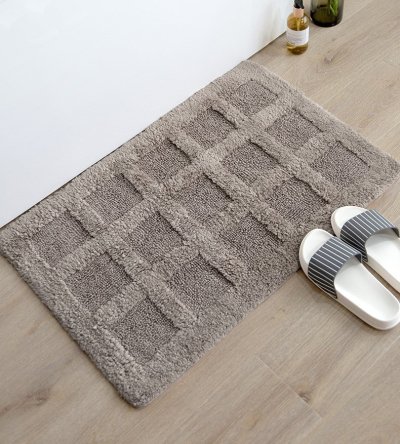 Doormat Carpet04 ขนาด 40x 60 cm (สีน้ำตาลเข้ม)