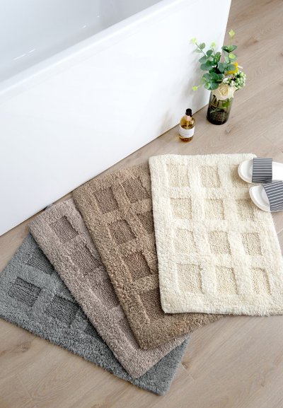 Doormat Carpet04 ขนาด 40x 60 cm (สีน้ำตาลอ่อน)
