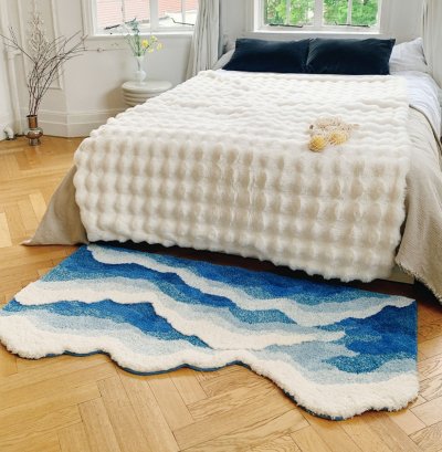 Bedside Carpet 15 ขนาด 60 x 120 cm