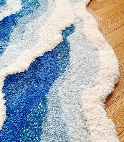 Bedside Carpet 15 ขนาด 60 x 120 cm