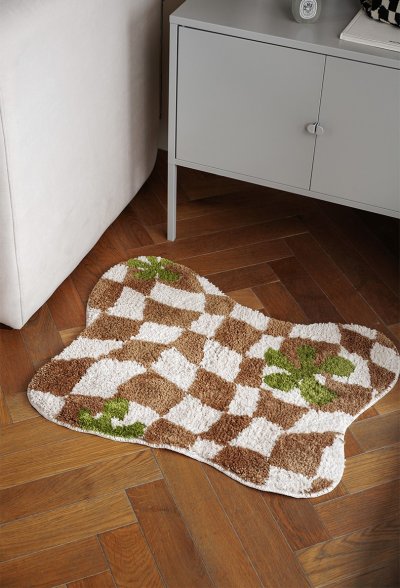 Doormat Carpet05 ขนาด 55 x 70 cm (สีน้ำตาล)
