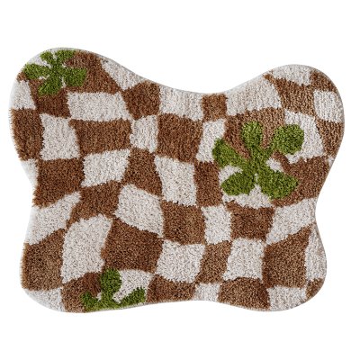 Doormat Carpet05 ขนาด 55 x 70 cm (สีน้ำตาล)