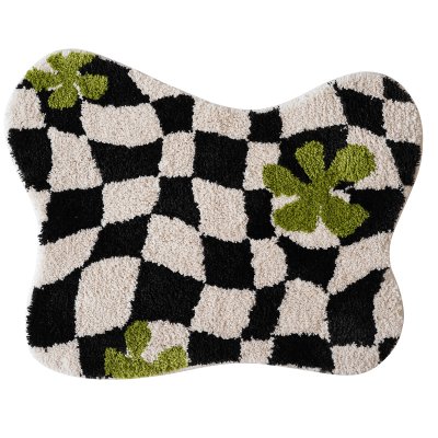 Doormat Carpet05 ขนาด 55 x 70 cm (สีดำ)