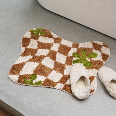 Doormat Carpet05 ขนาด 55 x 70 cm (สีน้ำตาล)