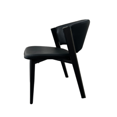 เก้าอี้ CH733 Dim L41xW55xH78 cm Black