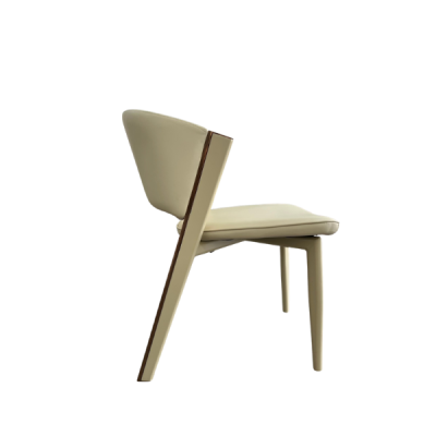 เก้าอี้ CH733 Dim L41xW55xH78 cm White