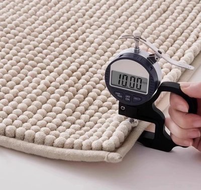 Doormat Carpet 27 ขนาด 40 x 60 cm สีเทา