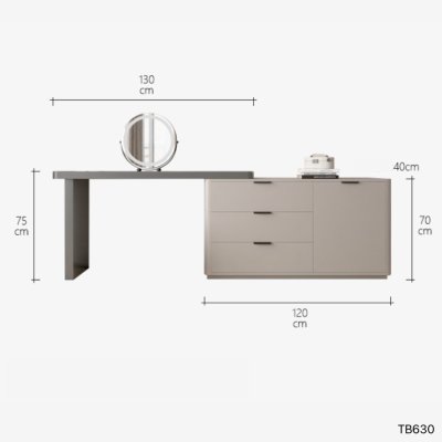 โต๊ะเครื่องแป้ง รุ่น TB630
