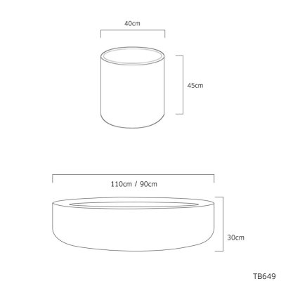โต๊ะกลางรุ่น TB649
