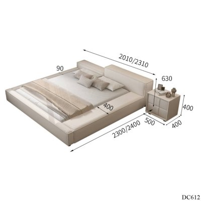 Bed model DC612