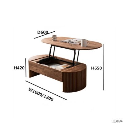 โต๊ะกลางรุ่น TB894