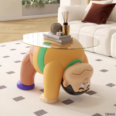 โต๊ะกลางรุ่น TB968 Dim L60xW60xH40 cm