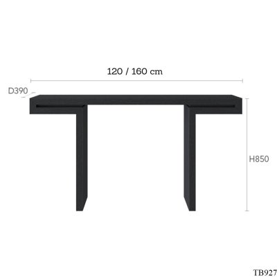 Console table model TB927
