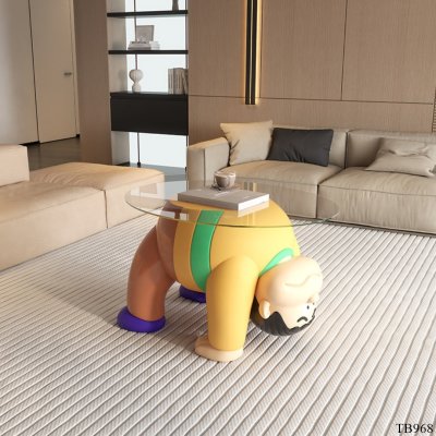 โต๊ะกลางรุ่น TB968 Dim L60xW60xH40 cm