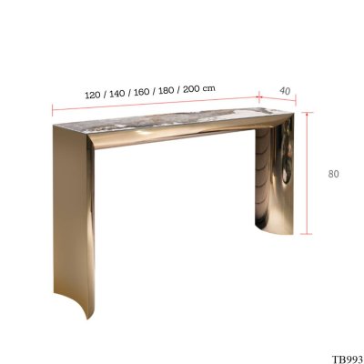 Console table model TB993