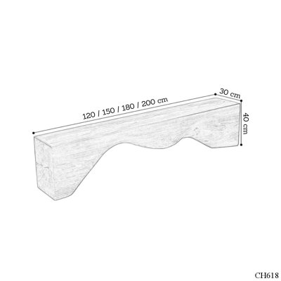 ม้านั่ง รุ่น CH618