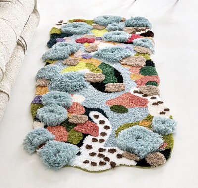Bedside Carpet 72 ขนาด 80*120 ซม.