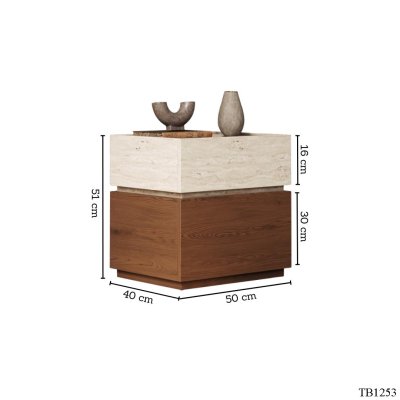 โต๊ะข้าง รุ่น TB1253