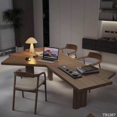 โต๊ะทำงาน TB1287 Dim L220xW120xH75 cm
