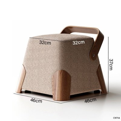 Stool CH714 Dim L46xW46xH37 cm