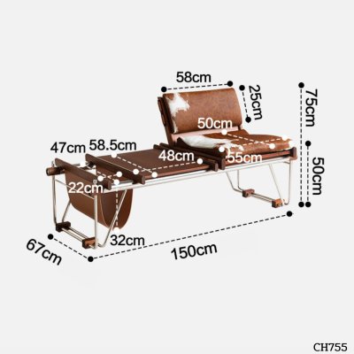 ม้านั่ง รุ่น CH755