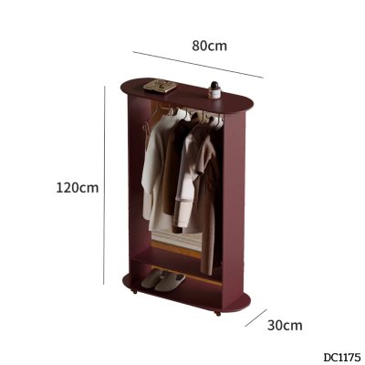 ราวแขวนเสื้อ DC1175 Dim L80xW30xH120 cm