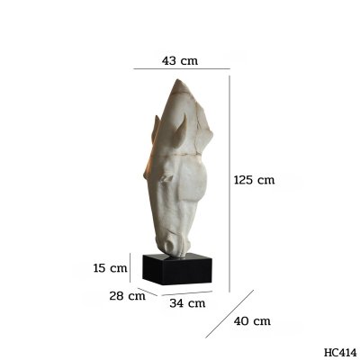 ของตกแต่งบ้าน HC414 Dim L43xW34xH125 cm