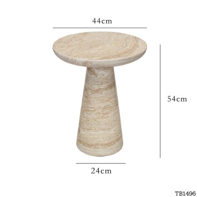 โต๊ะข้าง TB1496 Dim L44xW24xH54 cm