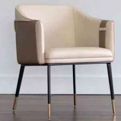 CHAIR MJHOMEDESIGNS CH749 BEIGE L62XW63XH80 CM