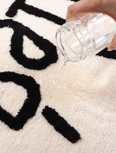 Doormat Carpet 03 ขนาด 40x 60 cm สีขาว