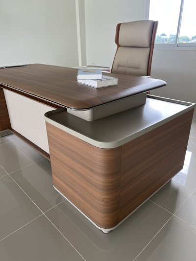 โต๊ะทำงาน TB1429 Dim L240xW200xH75 cm