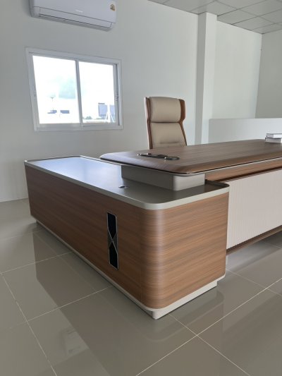 โต๊ะทำงาน TB1429 Dim L240xW200xH75 cm