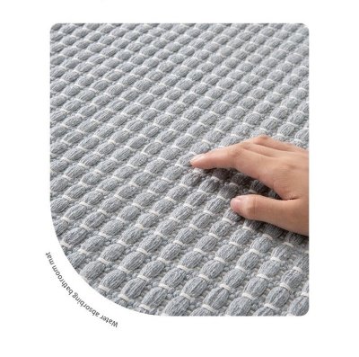 Doormat Carpet 41 ขนาด 60x90 cm สีดำ