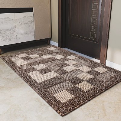 Doormat Carpet 33 ขนาด 60x90 cm สีน้ำตาล